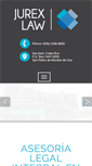 Mobile Screenshot of jurexlaw.com